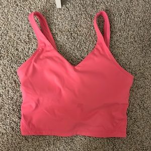 Pink activewear tank top from the gym people on amazon
